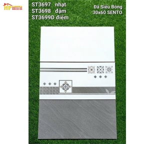 GẠCH ỐP TƯỜNG 30X60 VÂN ĐÁ XÉO XÁM 3697 CAO CẤP GIÁ RẺ