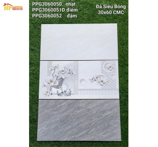 GẠCH ỐP TƯỜNG 30X60 VÂN ĐÁ XÁM XÉO 3060050 CAO CẤP GIÁ RẺ