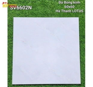 GẠCH LÁT NỀN 60X60 TRẮNG VÂN KHÓI VÀNG 6602 CAO CẤP GIÁ RẺ