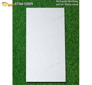 GẠCH LÁT NỀN 60X120 TRẮNG VÂN KHÓI 612009 CAO CẤP GIÁ RẺ