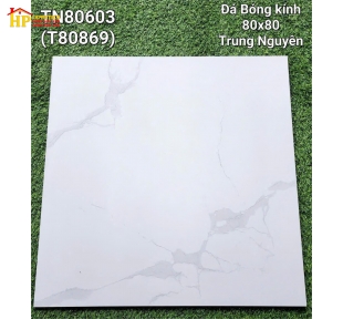 GẠCH LÁT NỀN 80X80 TRẮNG VÂN KHÓI TN80603 CAO CẤP GIÁ RẺ