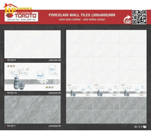 GẠCH ỐP TƯỜNG 30X60 VÂN ĐÁ MARBLE XÁM ĐẬM LỢT SIÊU BÓNG 3618 CAO CẤP GIÁ RẺ