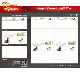 GẠCH ỐP TƯỜNG 30X60 TRẮNG VÂN KHÓI ĐIỂM BÔNG TRẮNG 3607 CAO CẤP GIÁ RẺ