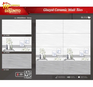 GẠCH ỐP TƯỜNG 30X60 VÂN ĐÁ XÁM XÉO ĐIỂM BÔNG TRẮNG 3608 CAO CẤP GIÁ RẺ