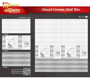 GẠCH ỐP TƯỜNG 30X60 SỌC XÁM ĐIỂM BÌNH BÔNG S3605 CAO CẤP GIÁ RẺ