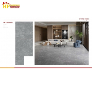 GẠCH LÁT NỀN 60X60 VÂN ĐÁ XÁM XI MĂNG ĐẬM GM6603 CAO CẤP GIÁ RẺ