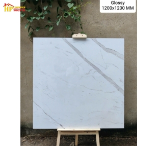 GẠCH LÁT NỀN 120X120 TRẮNG VÂN KHÓI 5102 CAO CẤP GIÁ RẺ