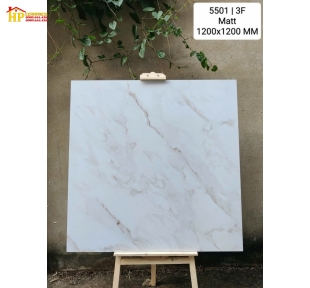 GẠCH LÁT NỀN 120X120 VÂN ĐÁ VÀNG KEM 5501 CAO CẤP GIÁ RẺ