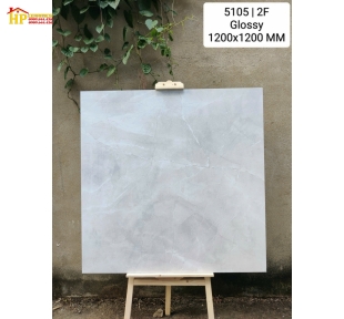GẠCH LÁT NỀN 120X120 VÂN ĐÁ XÁM TRẮNG 5105 CAO CẤP GIÁ RẺ