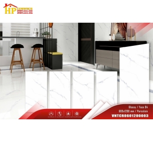 GẠCH LÁT NỀN 60X120 TRẮNG VÂN KHÓI 60120003 CAO CẤP GIÁ RẺ