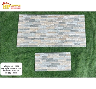 GẠCH TRANG TRÍ 30X60 GIẢ CỔ NÂU XÁM 1664 CAO CẤP GIÁ RẺ