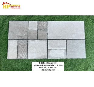 GẠCH TRANG TRÍ 300X600 GIẢ CỔ XÁM 6011 CAO CẤP GIÁ RẺ
