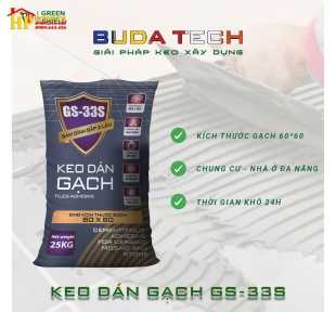 KEO DÁN GẠCH BUDA TECH NGOÀI TRỜI GS-33S CAO CẤP GIÁ RẺ