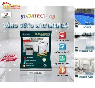 KEO CHÀ RON BÓNG CỨNG MEN ĐÁ BUDATECH CAO CẤP GIÁ RẺ