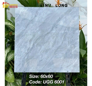 GẠCH LÁT NỀN 60X60 VÂN ĐÁ XÉO XÁM 6001 CAO CẤP GIÁ RẺ