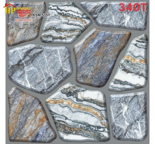 GẠCH LÁT SÂN VƯỜN 50X50 SỎI ĐA SẮC 535 CAO CẤP GIÁ RẺ