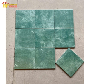 GẠCH LÁT NỀN 20X20 VÂN LOANG XANH LỤC CAO CẤP GIÁ RẺ