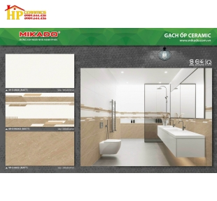 GẠCH ỐP TƯỜNG 30X60 VÂN ĐÁ VÀNG ĐẬM LỢT ĐIỂM SỌC CÁ TÍNH  39804 CAO CẤP GIÁ RẺ