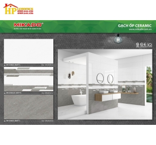 GẠCH ỐP TƯỜNG 30X60 VÂN ĐÁ XÁM ĐẬM LỢT ĐIỂM SỌC CÁ TÍNH 39802 CAO CẤP GIÁ RẺ