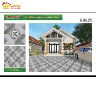 GẠCH LÁT SÂN VƯỜN 50X50 HOA VĂN BÔNG CỔ ĐIỂN SUGAR 5011 CAO CẤP GIÁ RẺ