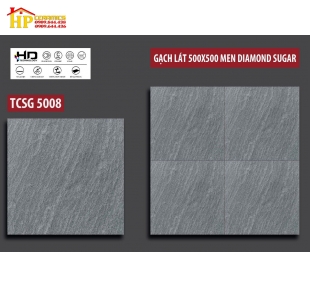 GẠCH LÁT SÂN VƯỜN 50X50 MÀU XÁM VÂN XÉO 5008 CAO CẤP GIÁ RẺ