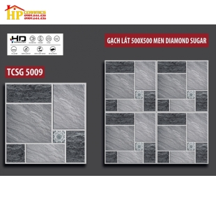 GẠCH LÁT SÂN VƯỜN 50X50 VÂN ĐÁ CHỮ NHẬT GHÉP 5009 CAO CẤP GIÁ RẺ