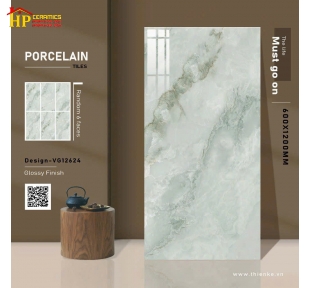 GẠCH LÁT NỀN 60X120 VÂN ĐÁ CẨM THẠCH 12624 CAO CẤP GIÁ RẺ