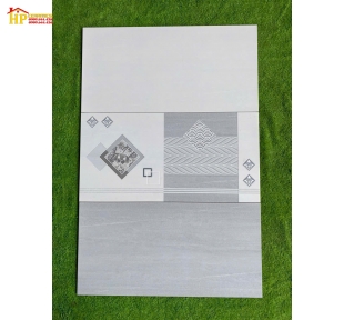 GẠCH ỐP TƯỜNG 40X80 VÂN ĐÁ XÁM ĐIỂM HÌNH THOI 4853 CAO CẤP GIÁ RẺ