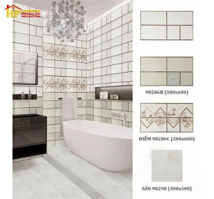 GẠCH ỐP TƯỜNG 30X60 VÂN VÀNG KHẮC KIM CHỈ VÀNG 98286 CAO CẤP GIÁ RẺ