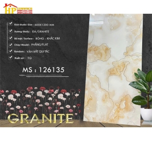 GẠCH LÁT NỀN 60X120 VÂN VÀNG KHẮC KIM 126135 CAO CẤP GIÁ RẺ