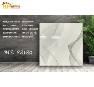 GẠCH LÁT NỀN 80X80 VÂN GỢN SÓNG KHẮC KIM 88189 CAO CẤP GIÁ RẺ