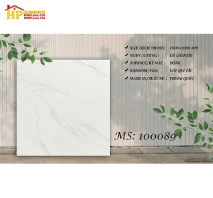 GẠCH LÁT NỀN 100X100 TRẮNG VÂN KHÓI 100089 CAO CẤP GIÁ RẺ