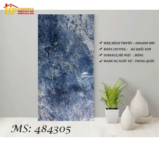 GẠCH ỐP TƯỜNG 40X80 VÂN ĐÁ XANH KHẮC KIM 484305 CAO CẤP GIÁ RẺ
