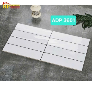 GẠCH TRANG TRÍ 30X60 8 Ô CHỮ NHẬT TRẮNG 3601 CAO CẤP GIÁ RẺ