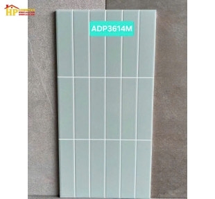 GẠCH TRANG TRÍ 30X60 18 Ô CHỮ NHẬT XANH LỤC 3614M CAO CẤP GIÁ RẺ