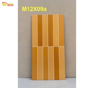 GẠCH TRANG TRÍ 30X60 12 Ô CHỮ NHẬT NÂU KEM M12X09A CAO CẤP GIÁ RẺ