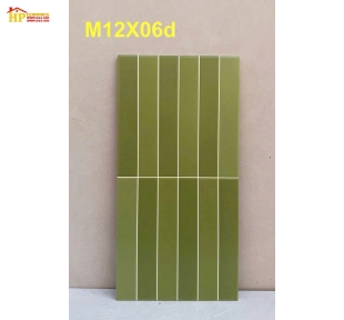 GẠCH TRANG TRÍ 30X60 12 Ô CHỮ NHẬT XANH ĐẬM LỢT 12X06D CAO CẤP GIÁ RẺ