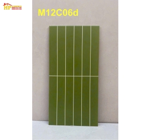GẠCH TRANG TRÍ 30X60 12 Ô CHỮ NHẬT XANH LỤC M12C06D CAO CẤP GIÁ RẺ