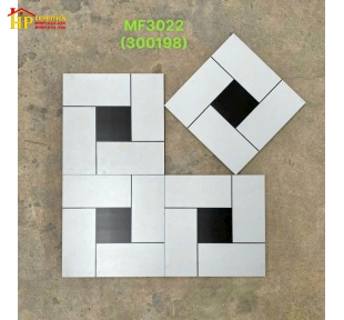 GẠCH BÔNG 30X30 CHỮ NHẬT GHÉP CỔ ĐIỂN 3022 CAO CẤP GIÁ RẺ