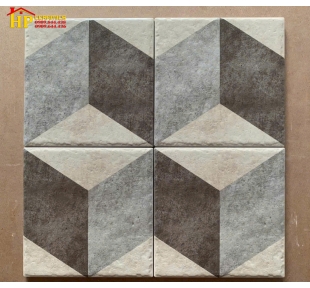GẠCH BÔNG 20X20 HOA VĂN HÌNH HỘP GHÉP NÂU XÁM CỔ ĐIỂN CAO CẤP GIÁ RẺ