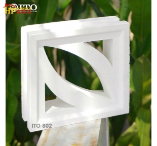 GẠCH BÔNG GIÓ 20X20 TRANG TRÍ HOA VĂN CHIẾC LÁ 802 CAO CẤP GIÁ RẺ