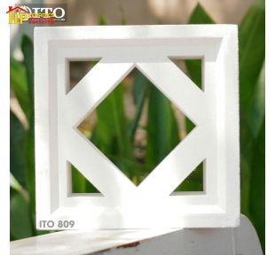 GẠCH BÔNG GIÓ 20X20 TRANG TRÍ HOA VĂN VUÔNG 809 CAO CẤP GIÁ RẺ