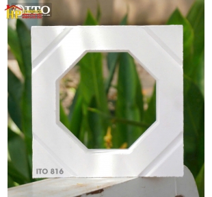 GẠCH BÔNG GIÓ 20X20 TRANG TRÍ HOA VĂN LỤC GIÁC 816 CAO CẤP GIÁ RẺ