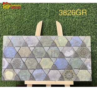 GẠCH TRANG TRÍ 30X60 ĐA SẮC MÀU HỌA TIẾT TỔ ONG KẾT HỢP TAM GIÁC LIÊN HOÀN NHẬP KHẨU CAO CẤP