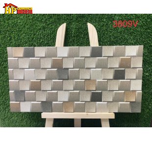 GẠCH TRANG TRÍ 30X60 SẮC XÁM ĐÁ VÀ VÀNG RÊU HỌA TIẾT KHỐI VUÔNG SOLE 3D NHẬP KHẨU CAO CẤP
