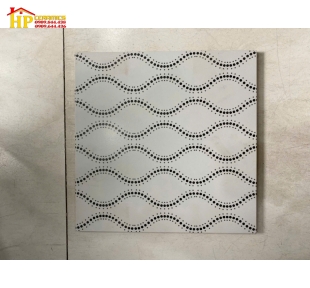 GẠCH LÁT NỀN TOLEL 30X30 TRẮNG HOA VĂN LƯỢN SÓNG 23 CAO CẤP GIÁ RẺ