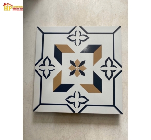 GẠCH LÁT NỀN TOLEL 30X30 HOA VĂN BÔNG XANH VÀNG 18 CAO CẤP GIÁ RẺ