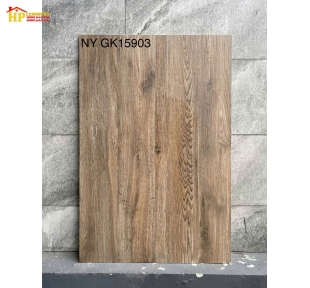 GẠCH GIẢ GỖ 15X90 VÂN GỖ MÀU ÓC CHÓ GK15903 CAO CẤP GIÁ RẺ