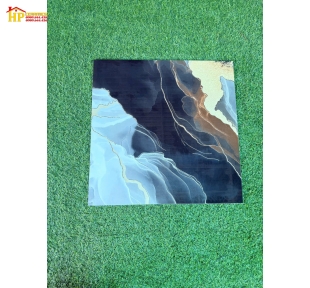 GẠCH LÁT NỀN 60X60 VÂN ĐÁ LOANG ĐEN VÀNG TRẮNG KHẮC KIM CAO CẤP GIÁ RẺ