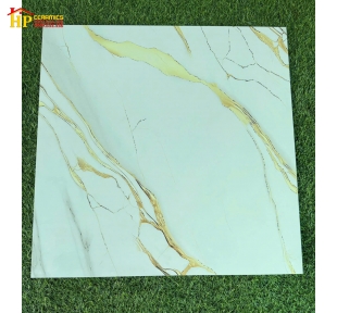GẠCH LÁT NỀN 60X60 TRẮNG VÂN KHÓI KHẮC KIM CHỈ VÀNG CAO CẤP GIÁ RẺ